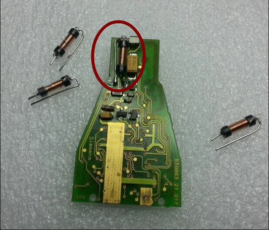5PCS/Lot Inductance Coil – Super Charging Key Repair Parts for Benz Remote Key