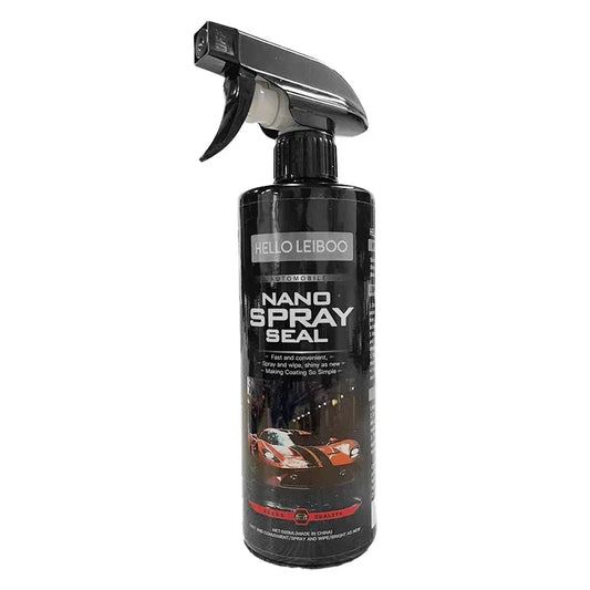 LEIBOO 10H Car Coating – 500ML Nano Liquid Glass with Crystal Plating & Hydrophobic Protection