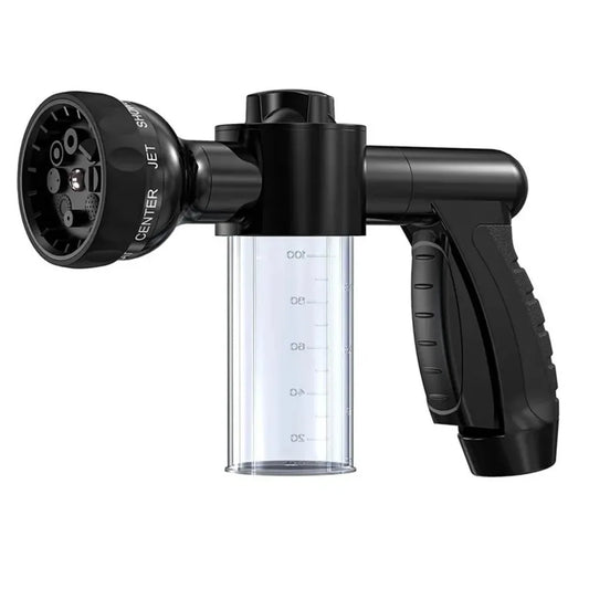 Portable Auto Foam Lance Water Gun – High Pressure 3-Grade Nozzle Jet Car & Garden Washer