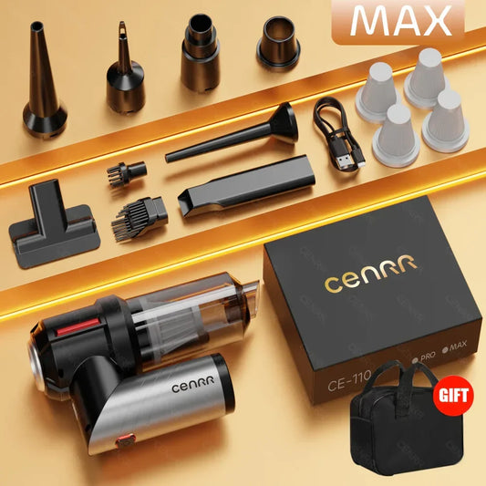 CENRR 998000PA Car Vacuum Cleaner – Mini Cordless Powerful Wireless Cleaner